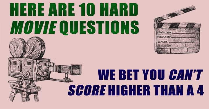 Banner for HARD Movie Quiz