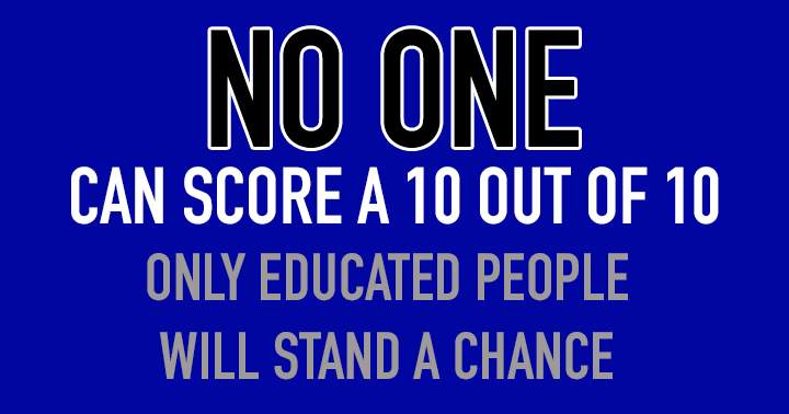 Banner for Are you educated enough? 