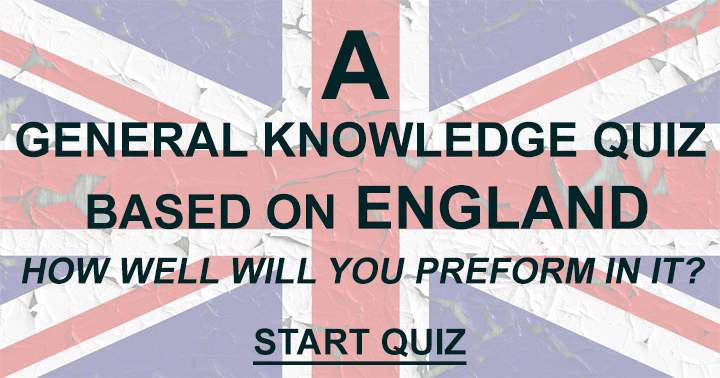 Banner for An English General Knowledge Quiz!