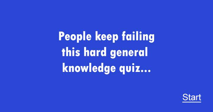 Banner for People keep failing because question 3 and 9 are too hard