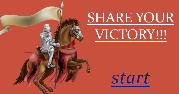 Banner for Share your victory!