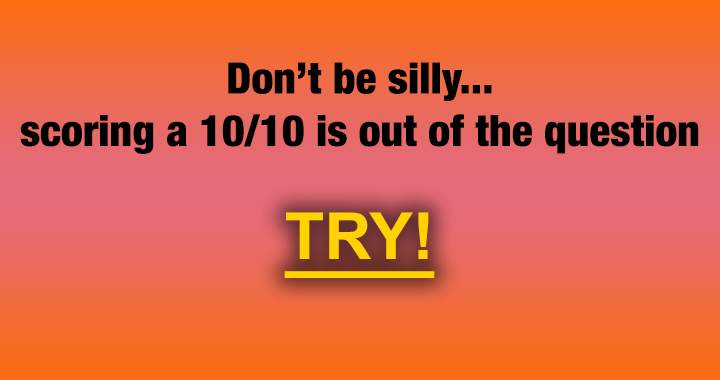 Banner for Don't be silly...