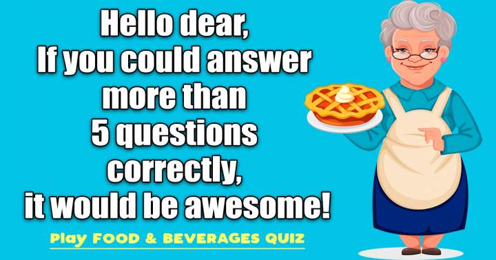 Banner for Food & Beverage Quiz