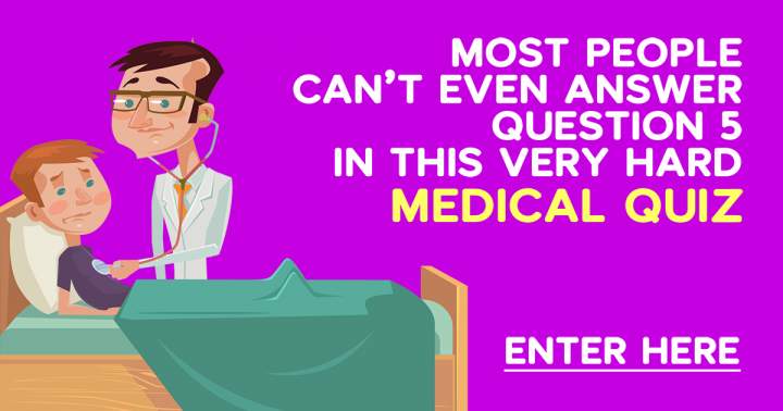 Banner for Very Hard Medical Quiz