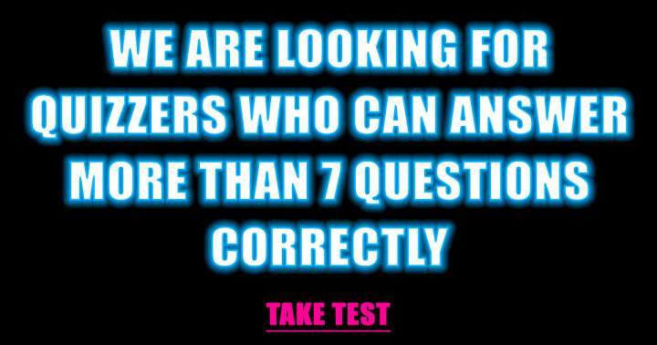 Banner for Are you the quizzer we are looking for?