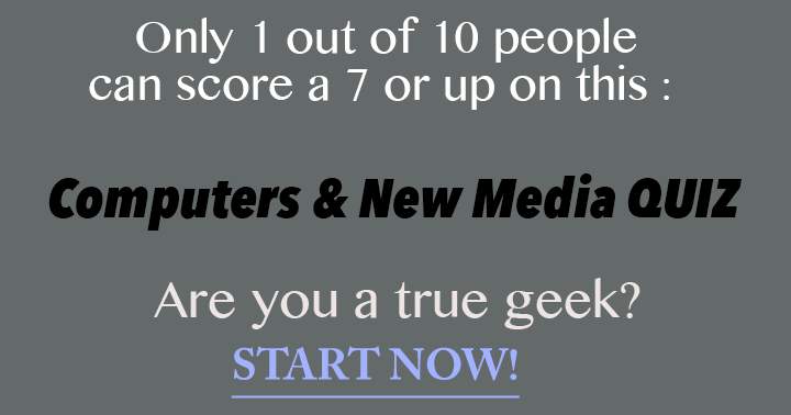 Banner for Only Computer Geeks can answer these 10 nerdy questions.