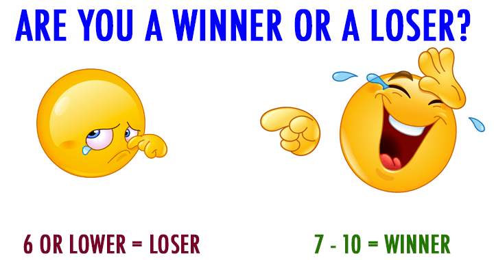 Banner for Are you a winner or a loser?