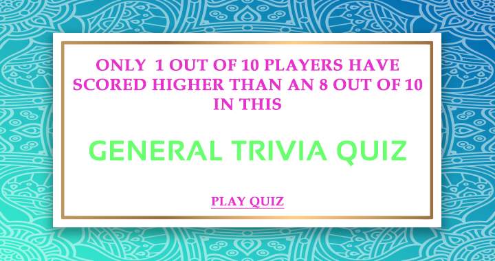 Banner for General Trivia Quiz